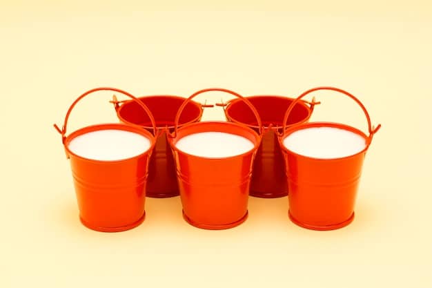 A digital graphic showing three labeled buckets: 