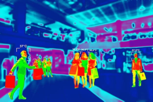 A graph depicting a sudden downturn in consumer spending, overlaid on images of empty shopping malls and closed businesses, creating a clear visual representation of economic contraction.