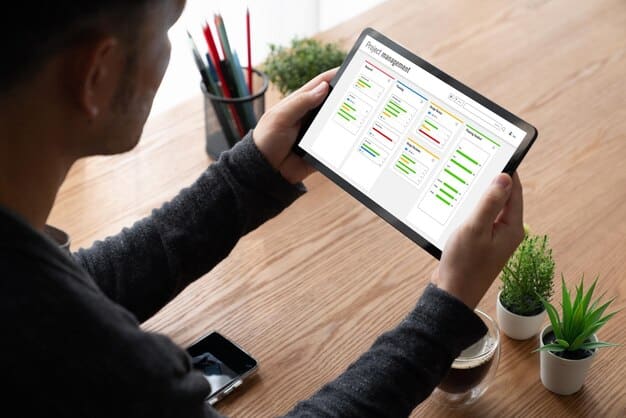 A person using a digital spreadsheet to track their work hours and calculate potential overtime earnings, showcasing the practical application of the new overtime rules.