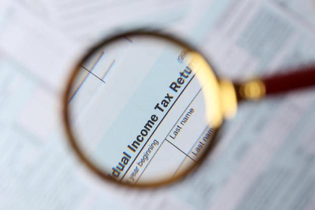 A close-up shot of a tax form highlighting key fields and instructions for estimated tax payments. The image should be crisp and focused, with a shallow depth of field to emphasize the details on the form.