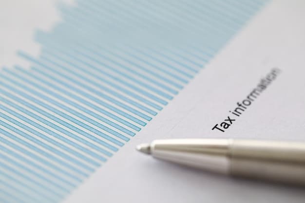 A close-up of a 1040 tax form with a pen highlighting different sections. The image emphasizes the importance of accuracy and attention to detail when filling out tax forms.