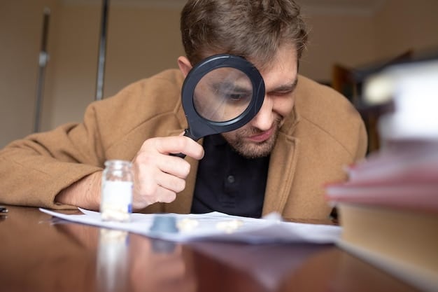 A person reviewing tax documents with a magnifying glass, symbolizing careful examination of tax law changes.