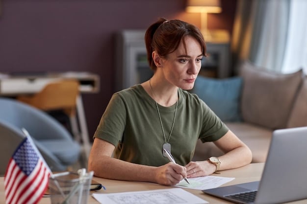 A close-up shot of a student completing the FAFSA form online, with a determined expression, showcasing the first step in applying for federal student aid.
