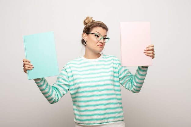 A split-screen image. On one side, a student looking stressed while taking a standardized test. On the other side, the same student smiling and confidently presenting a project, representing the importance of showcasing diverse skills beyond test scores.