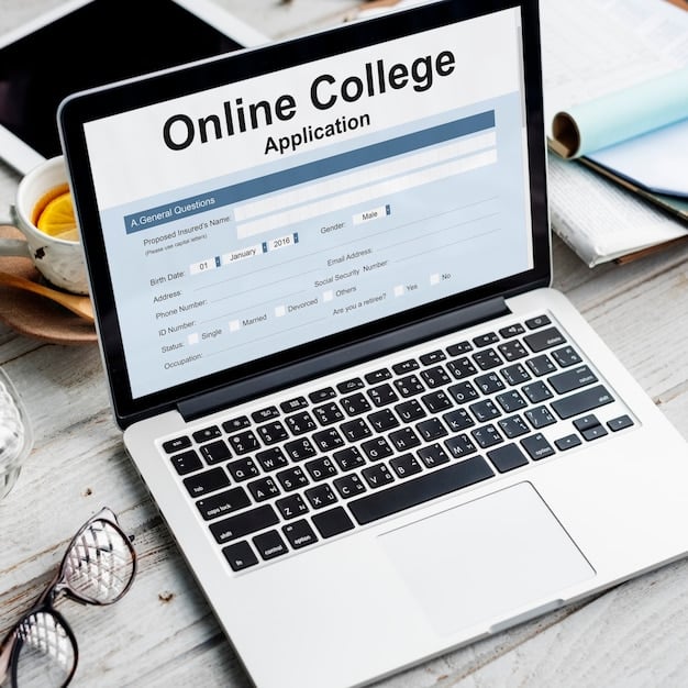 A close-up of a computer screen displaying an accreditation certificate for an online university. Important details like the accreditation body's logo and the university's name are clearly visible.