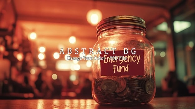 A visual representation of a money jar labeled 