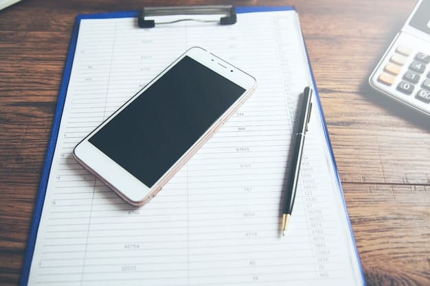 A close-up shot of a FAFSA application form on a desk, with a calculator, pen, and a college textbook nearby. The image focuses on the paperwork and tools required for completing the FAFSA, emphasizing the importance of careful preparation.